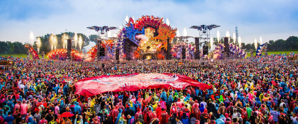 Hardstyle stage of Defqon.1 Festival